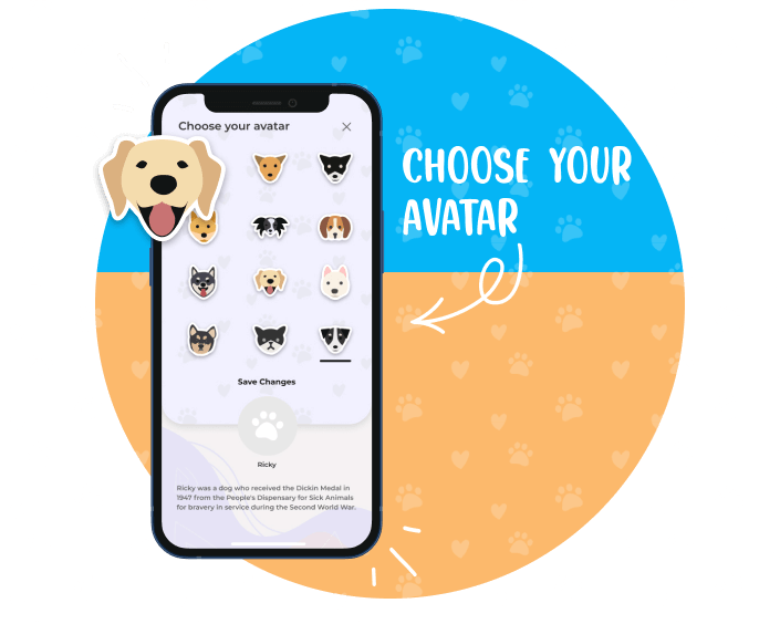 Petshop gamification avatar