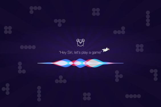 Starting a game using Siri